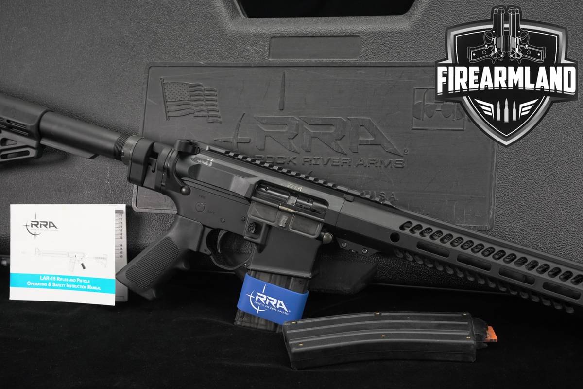 Rock River Arms LAR-22 Tactical Carbine 22LR AR-15 AR15 +2 MAGS & ORIG CASE