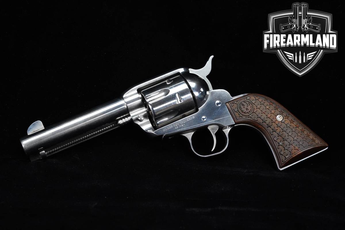 2019 EXCLUSIVE Ruger New Vaquero TALO 45 Colt 4.68" SAA-Style +ORIG CASE
