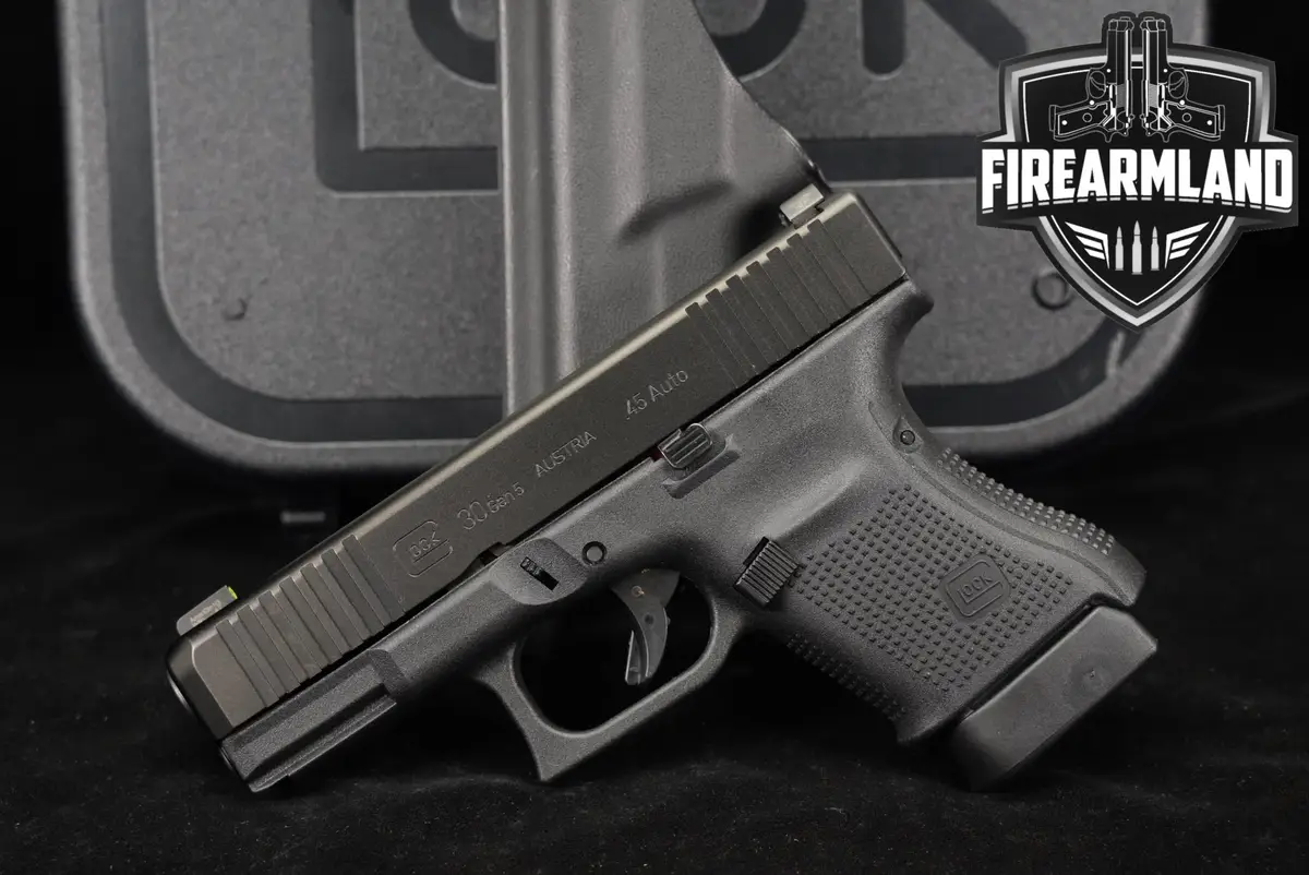 Glock 30 Gen5 G30 Gen 5 45 ACP 3.78" +ORIG CASE & HOLSTER