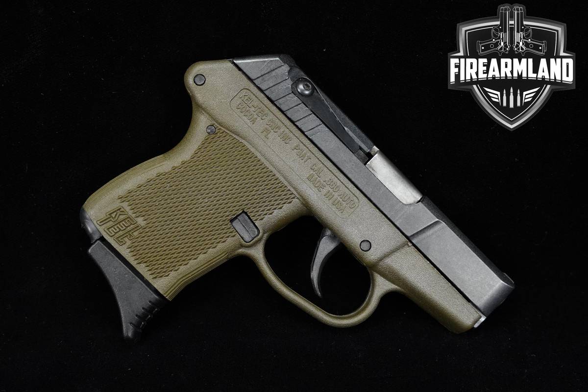 Kel-Tec P-3AT Gen 2 380 ACP 2.7" Two-Tone OD Green KelTec P3 AT +ORIG CASE
