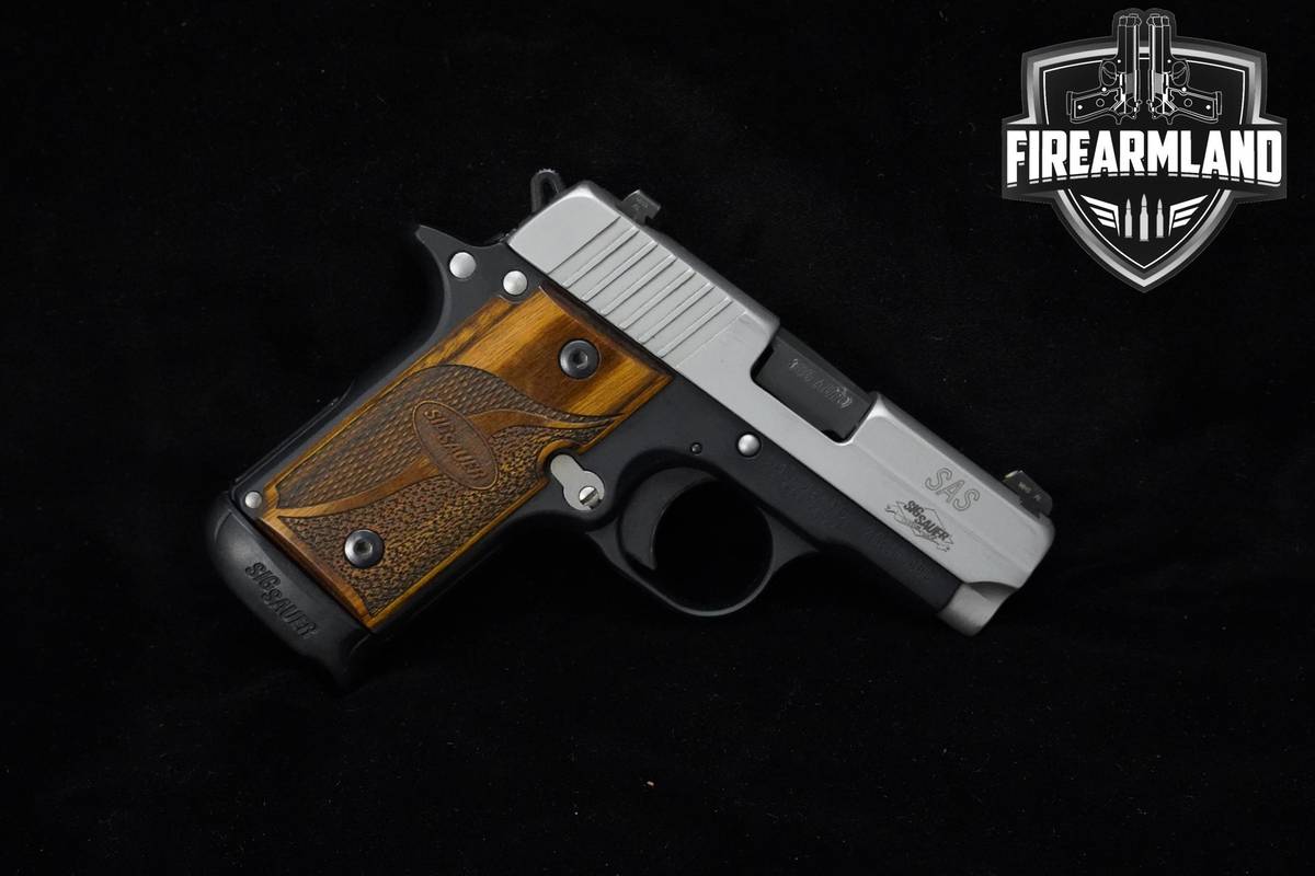 Sig Sauer P238 SAS 380 ACP 1911 2.6" Two-Tone P238 1911 ORIG CASE