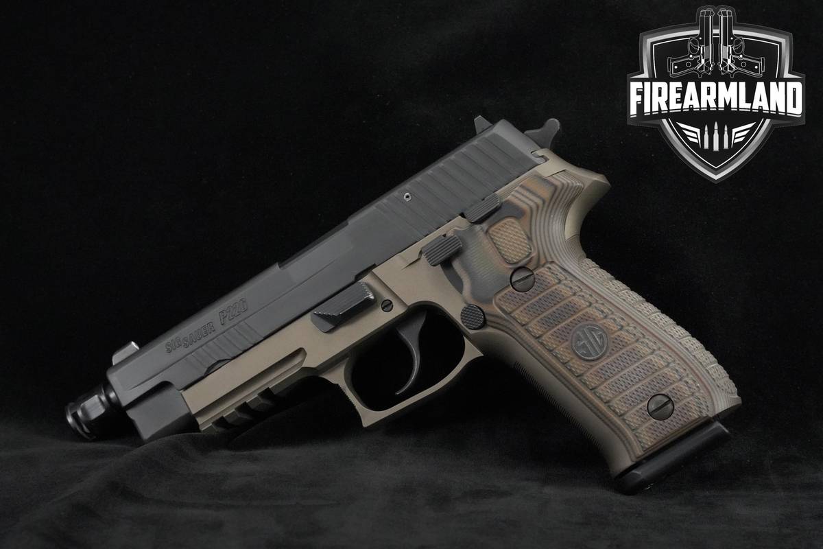 Sig Sauer P226 Combat 9mm 5" Two-Tone P226 P-226R P-226-R 3MAGS & ORIG CASE