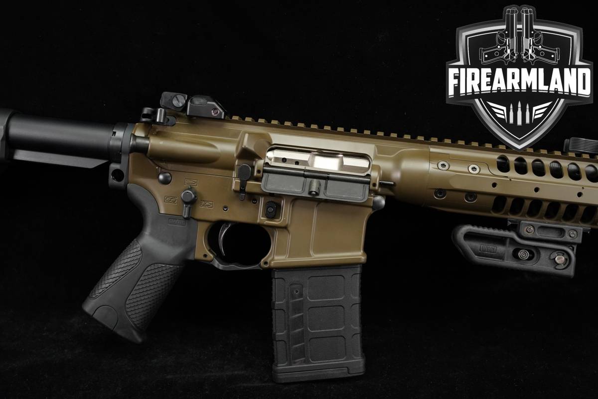 SBR! LWRC SIX8 UCIW 6.8 SPC II 8.5" AR-15 AR15 +3 MAGS & ORIG CASE