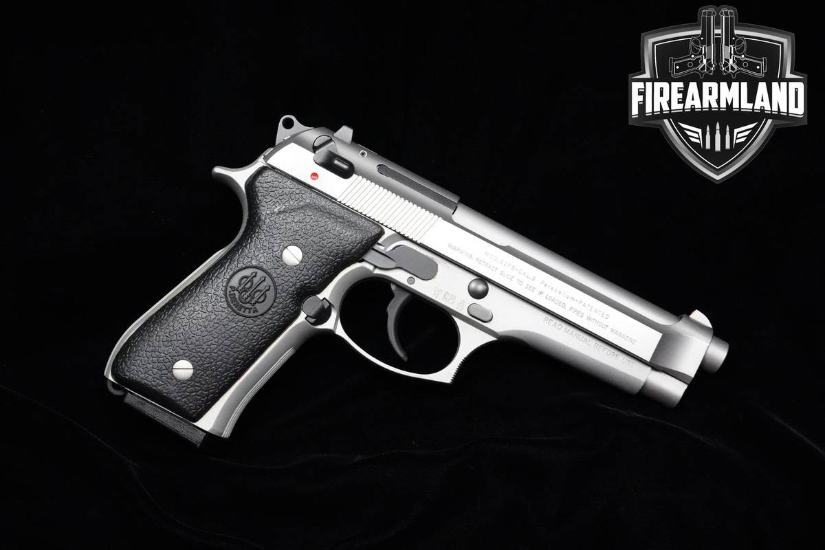 Beretta 92FS Inox 9mm 4.75" Beretta-92FS 92-FS +2 MAGS, ORIG CASE & HOLSTER