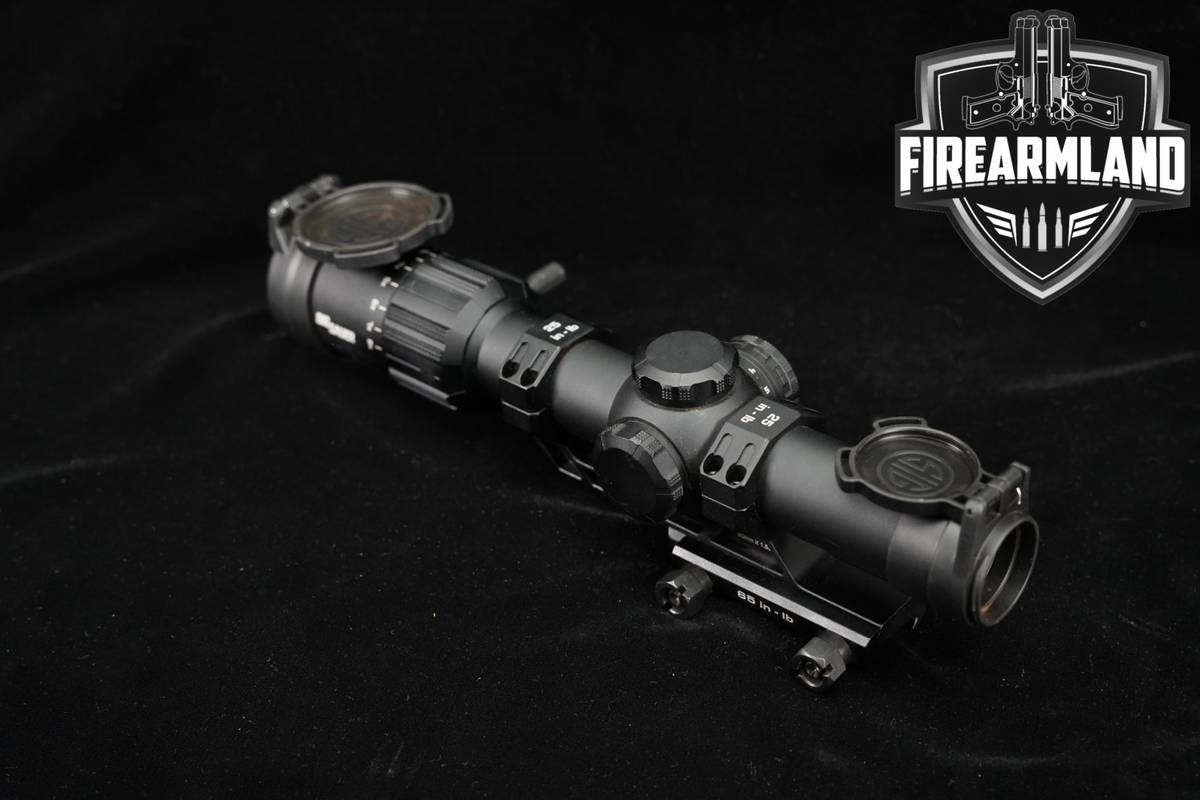 Sig Sauer TANGO-MSR 1-8x24 30mm Tube Size Red Illumination SFP LPVO Scope