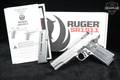 2018 Sturm Ruger SR1911 Target 9mm Luger Stainless in Very Good Condition Image 2