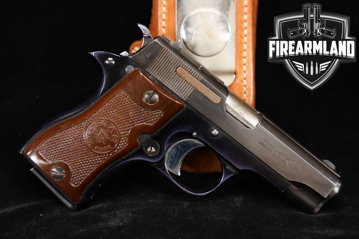 Star Model DK Starfire 380 ACP 3.125" Blued 1911 SPAIN