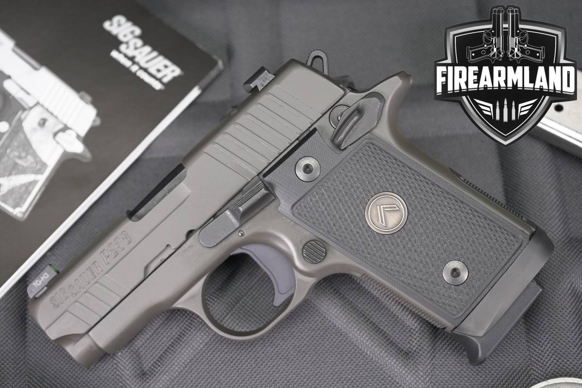 Sig Sauer P238 Legion 380 ACP 2.7" P 238 +3 MAGS, ORIG CASE, CHALLENGE COIN
