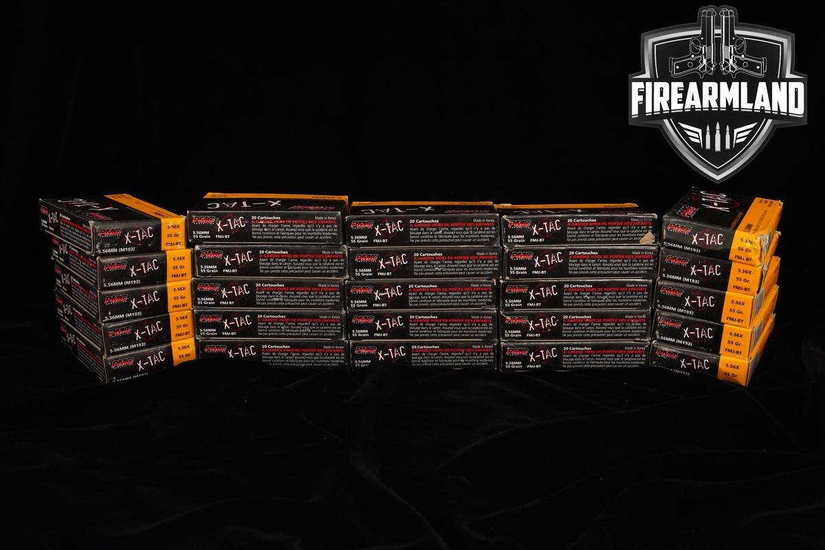 5.56 NATO Ammo 556x45 Ammo 500 Rounds