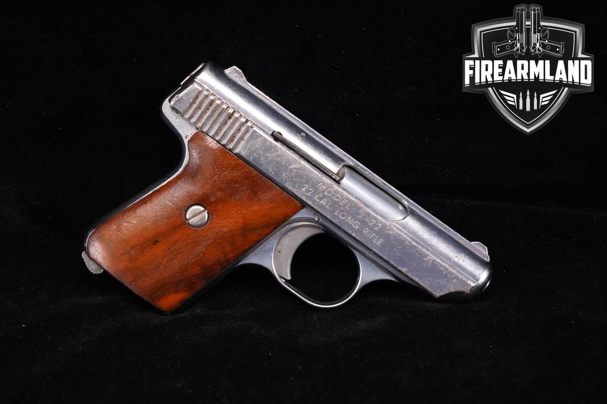 Jennings Firearms J-22 22LR 2.5" Bright Nickel Micro Pocket Pistol +HOLSTER