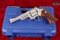 1981-1982 Smith & Wesson (S&W) Model 25-5 .45 Colt Bright Nickel in Very Good Condition Image 2
