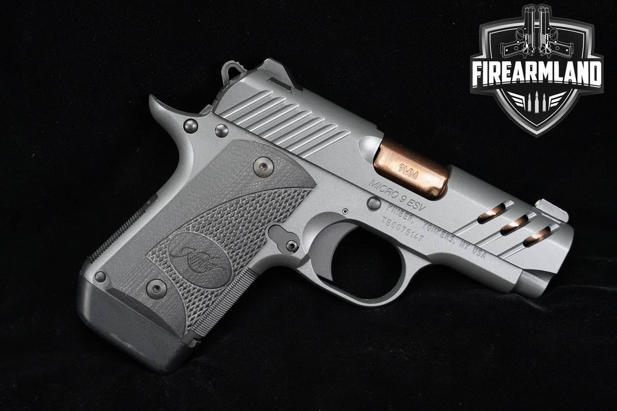 Kimber Micro 9 ESV Gray 9mm 1911 3.15 KimPro II +ORIG BOX