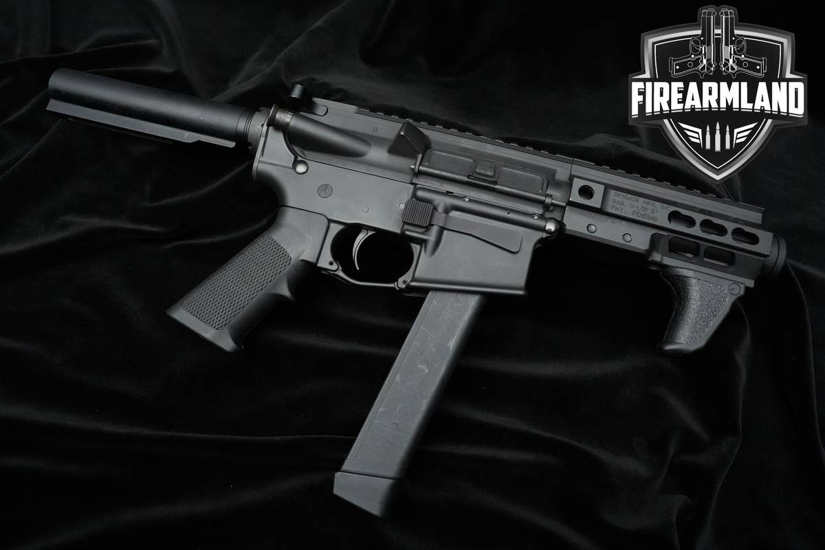 LIKE-NEW Brigade Manufacturing BM-F-9 9mm 5.5" AR-9 AR BM-F-9 +2 MAGS
