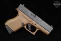 Glock G43 9mm Luger Two-Tone Black & FDE in Excellent Condition Image 4