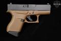 Glock G43 9mm Luger Two-Tone Black & FDE in Excellent Condition Image 5