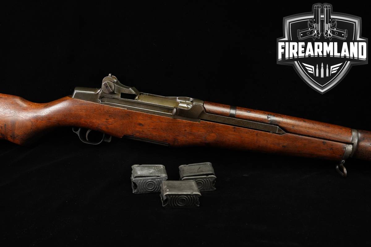 1943 Winchester M1 Garand 30-06 24" Parkerized & Walnut WWII USGI WRA-MARK