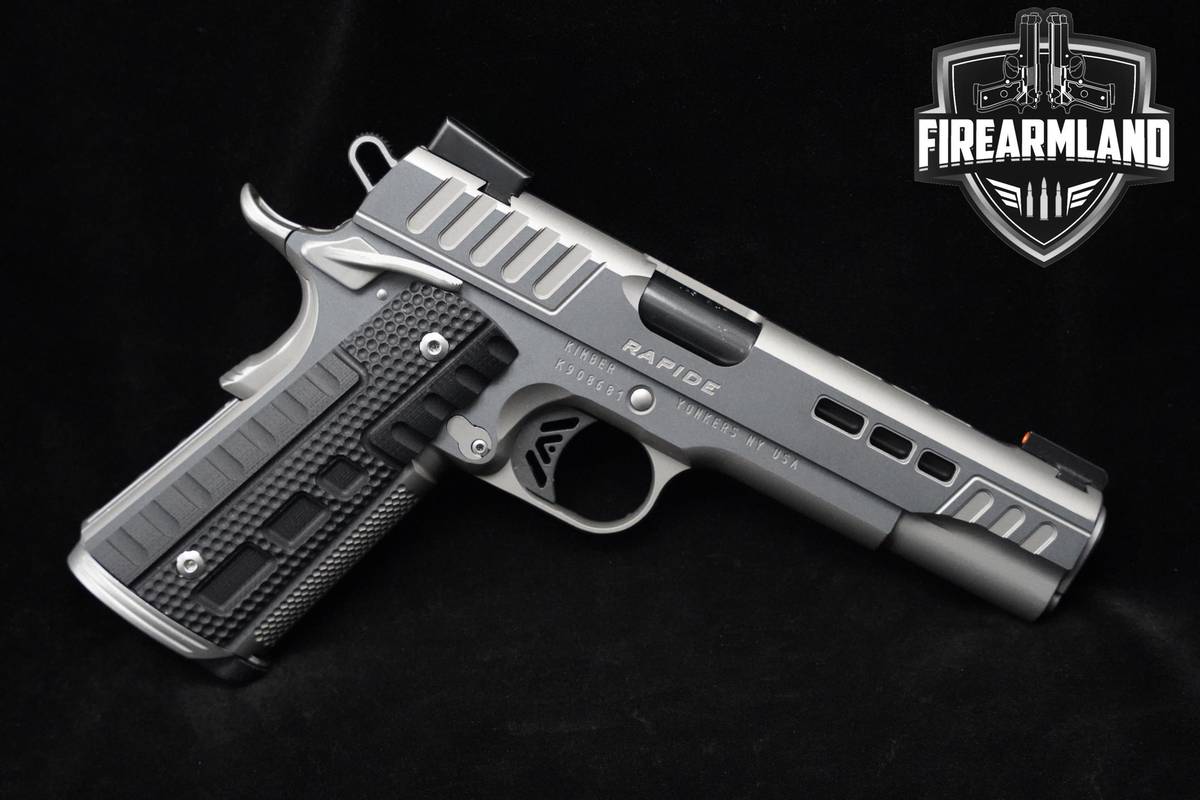 Kimber Rapide Black Ice 45 ACP 1911 Kimber-Rapide-Black-Ice 1911 +ORIG CASE