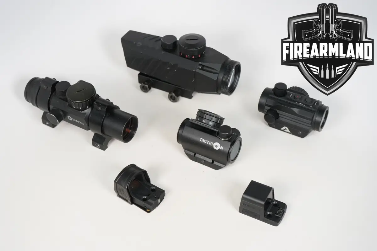 SIX RED DOT SIGHT 6 Tacticon Simmons Aim Sports Monstrum Sig Sauer Olight