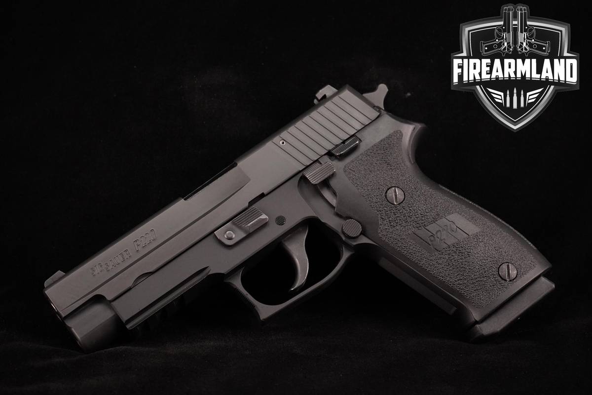 Sig Sauer P220 45 ACP 4.4" Nitron Sig-Sauer P220 SIG P220 P-220 +ORIG CASE