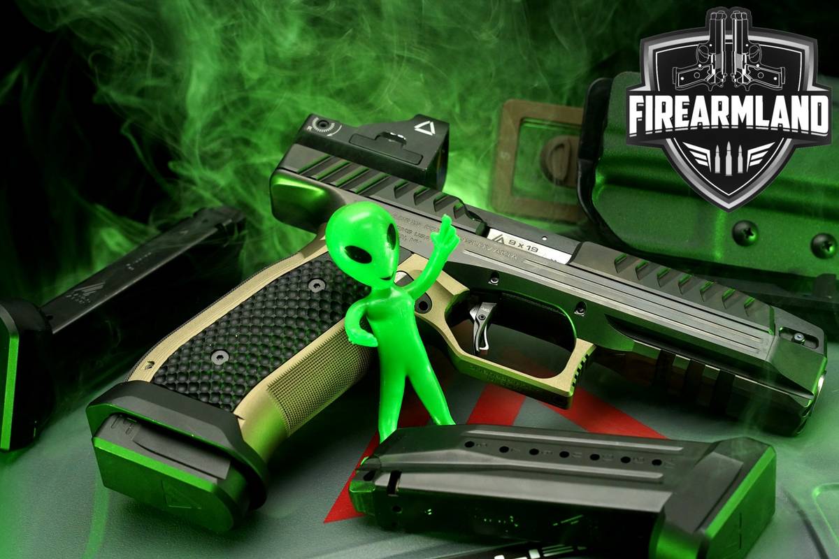 Laugo Arms ALIEN Full Kit 9mm Optics-Ready Black & Tan +3 MAGS & ORIG CASE