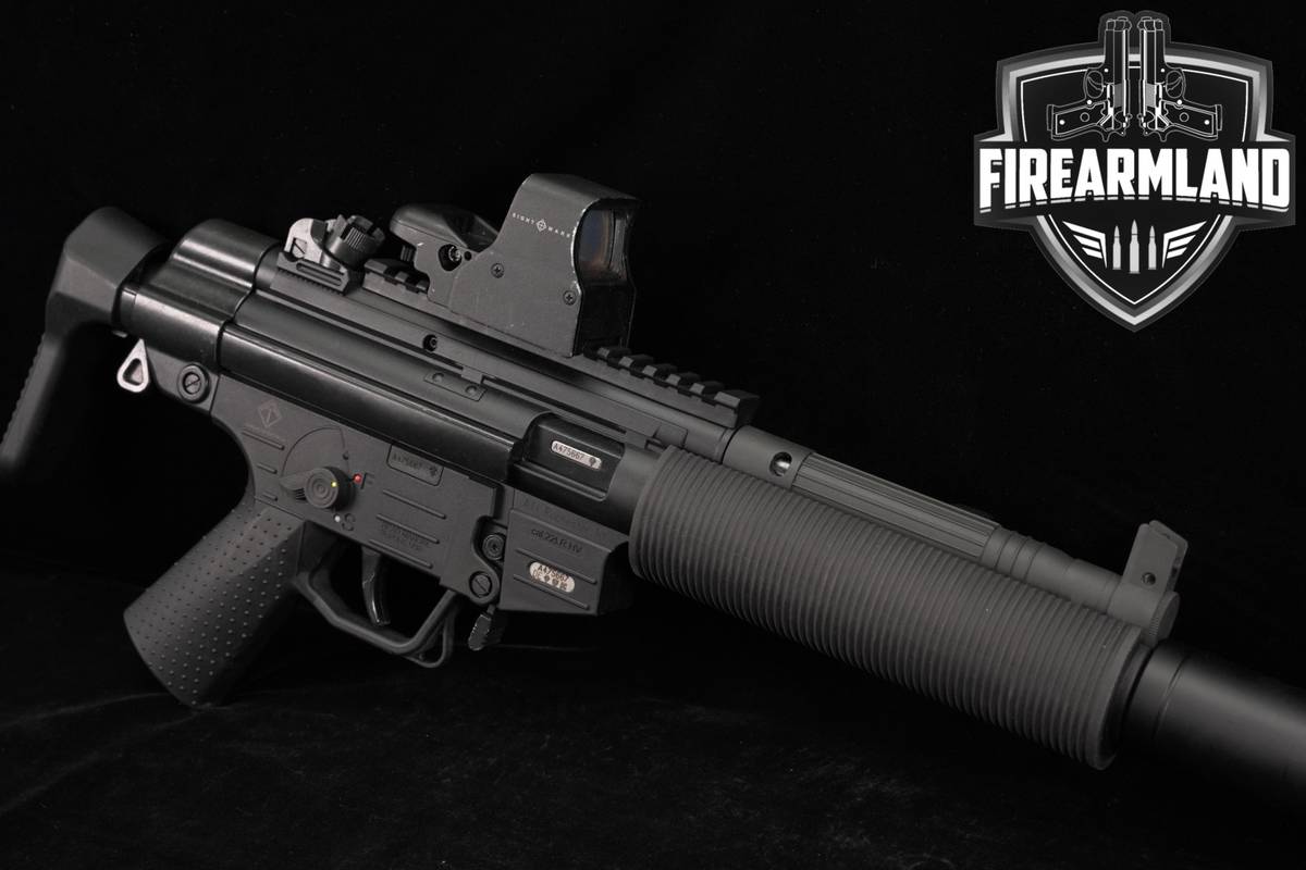 German Sport Guns GSG-522 SD 22LR 16.25 GSG522 ATI MP5 +SIGHTMARK OPTICS