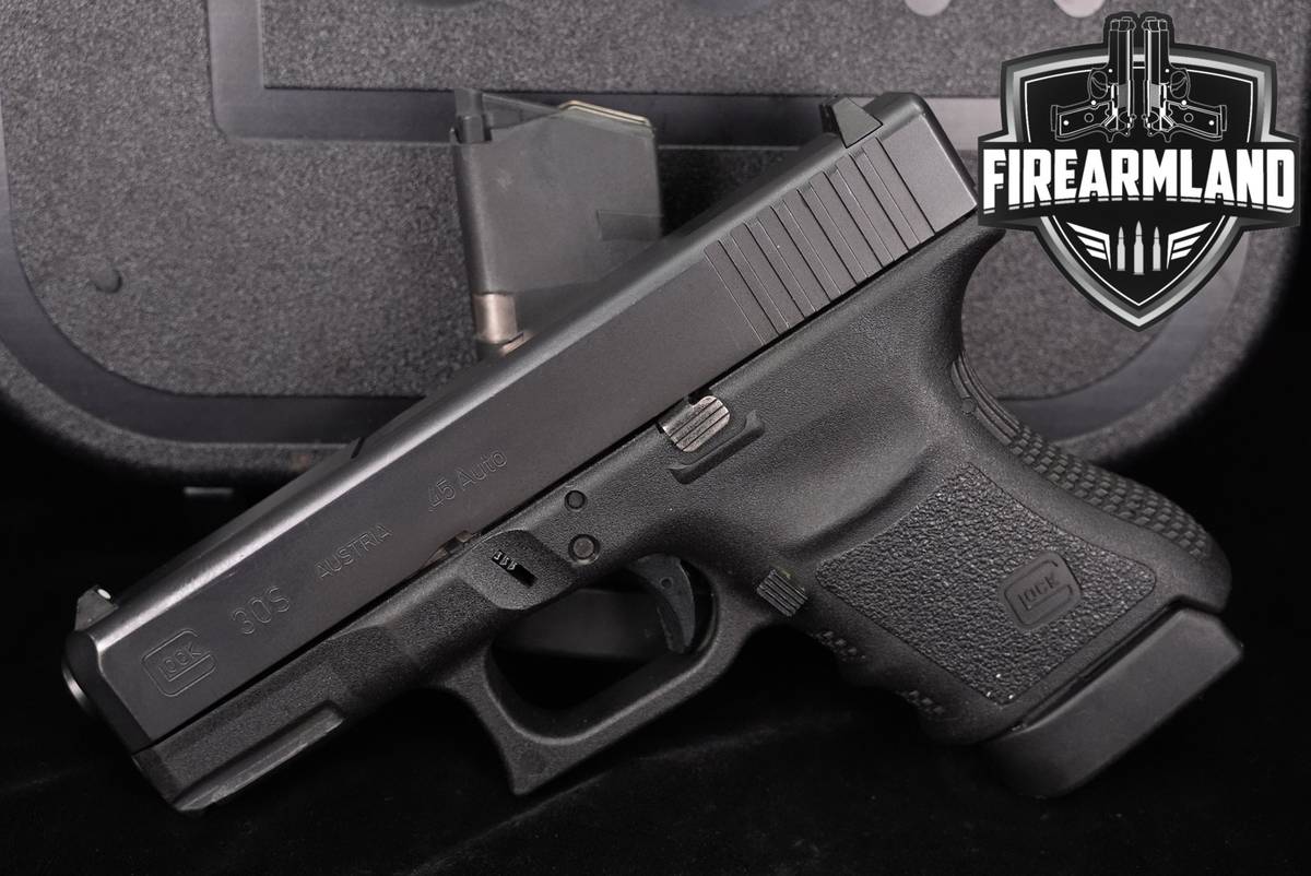 Glock 30S Gen3 SF G30S Gen 3 45 ACP 3.78" +2 MAGS & ORIG CASE
