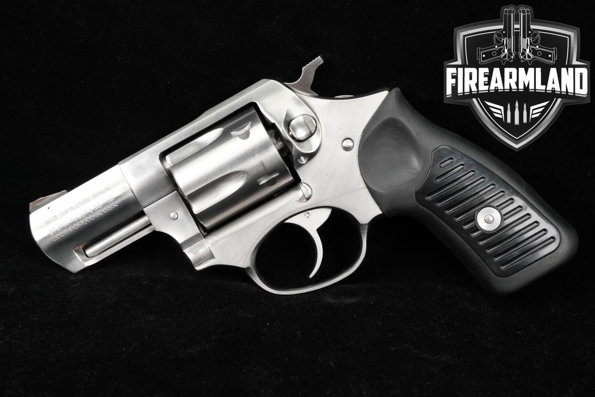1989 Ruger SP101 38 Special 2.25" Stainless SP-101 Full-Lug Snubnose DA/SA