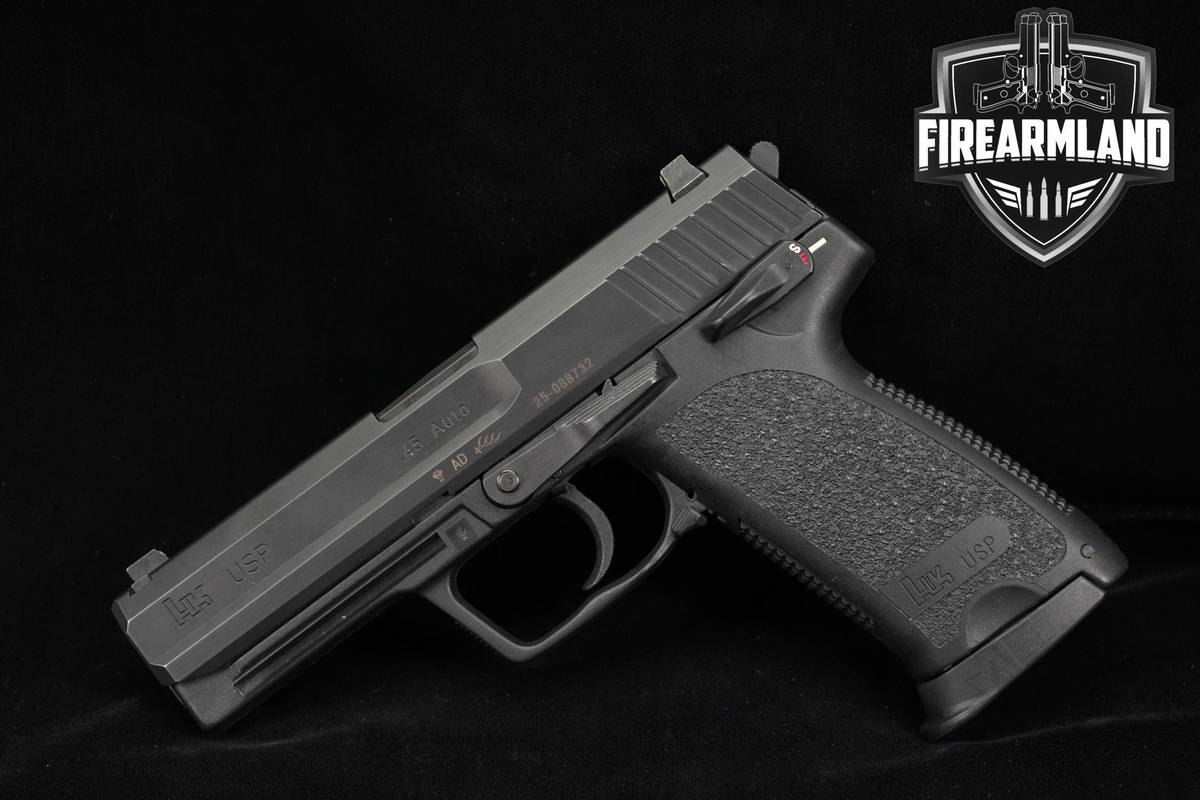 Heckler & Koch H&K HK USP45 Variant 1 V1 USP 45 ACP 4.41" +2 MAGS & OG CASE