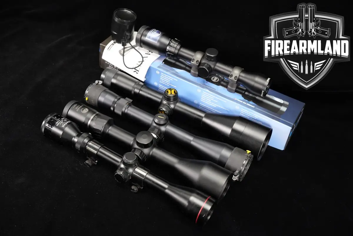 Five Scope Lot 5 Pack Hakko Burris Nikon Simmons Bushnell Riflescope Scopes
