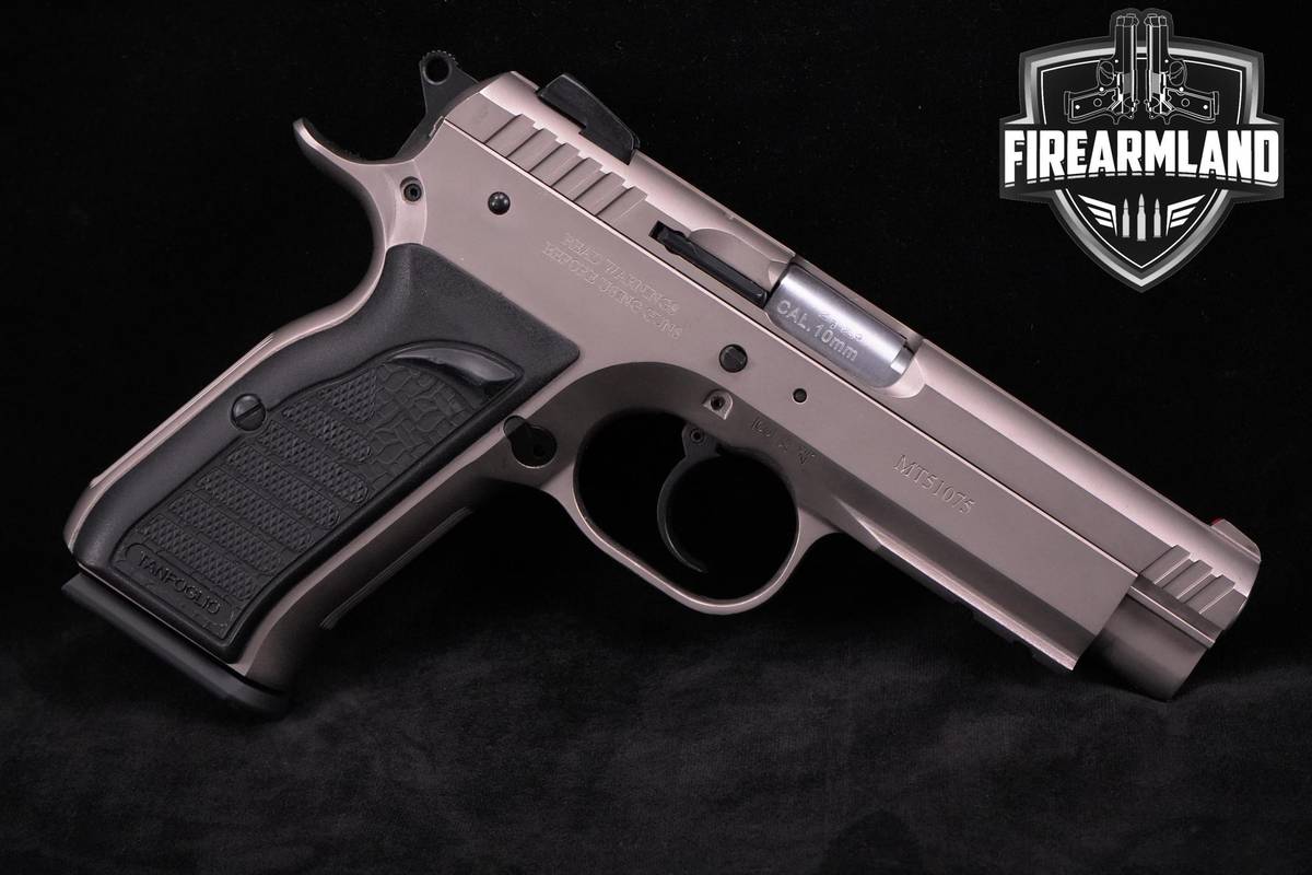 Tanfoglio Witness 10mm 4.4" Silver +2 MAGS
