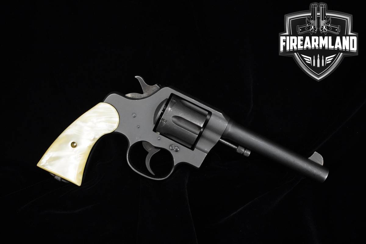 1920 Colt US Army Model of 1917 WW2 Reissue 45 ACP 5.5" Parkerized Colt