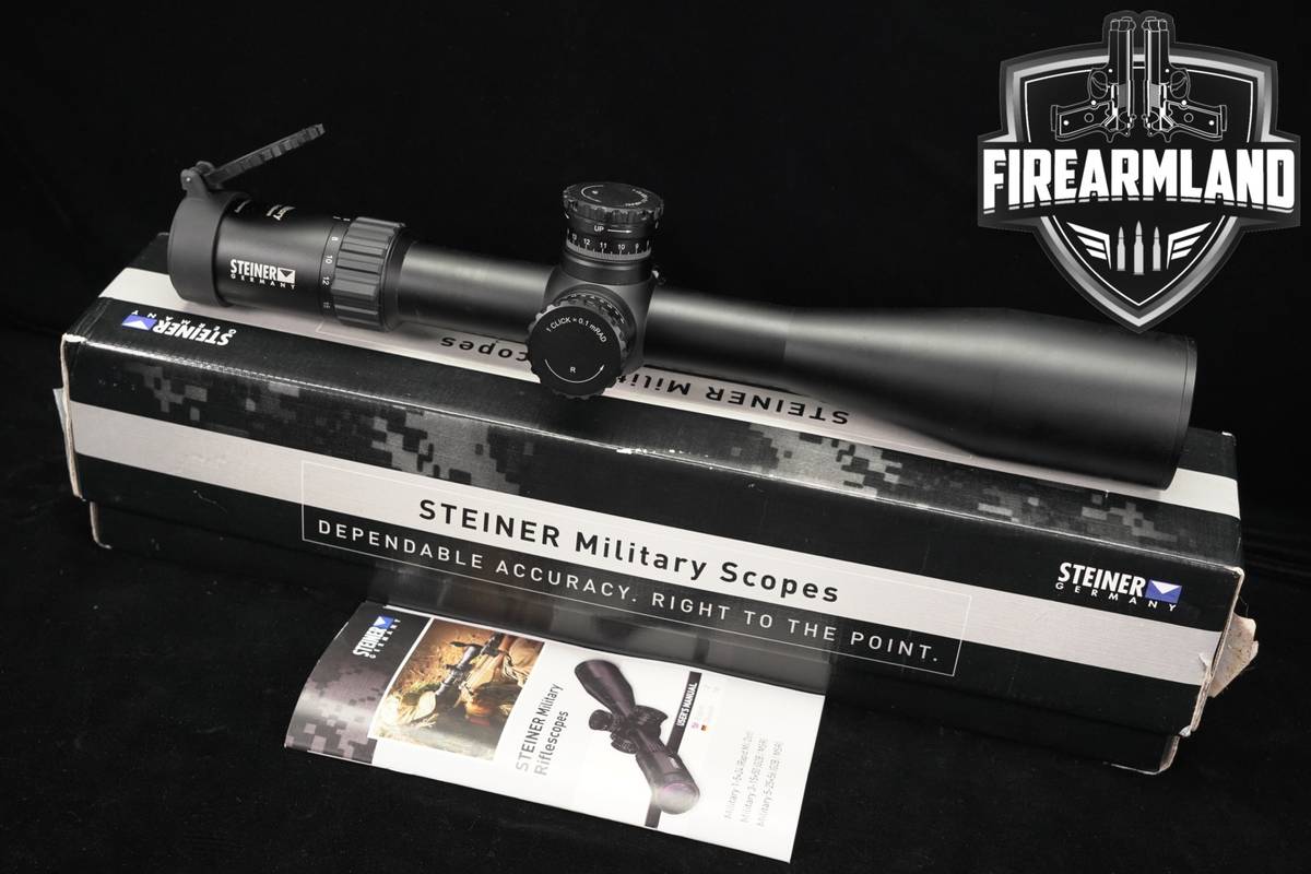 Steiner Optics M5Xi Military 5-25x56mm MSR2 FFP MRAD +ORIG BOX
