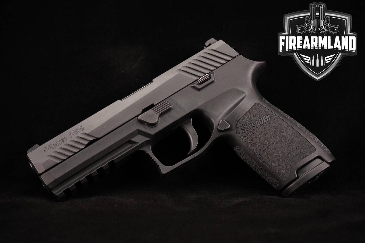 Sig Sauer P320 Full-Size 9mm 4.7" Nitron P 320 FS +2 MAGS