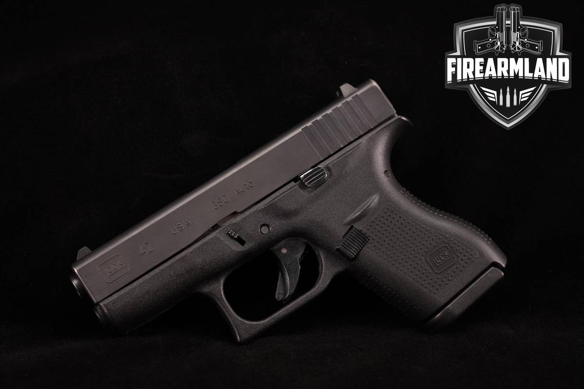 Glock 42 G42 Subcompact 380 ACP 3.25" Glock-42 G-42 +2 MAGS & ORIG CASE