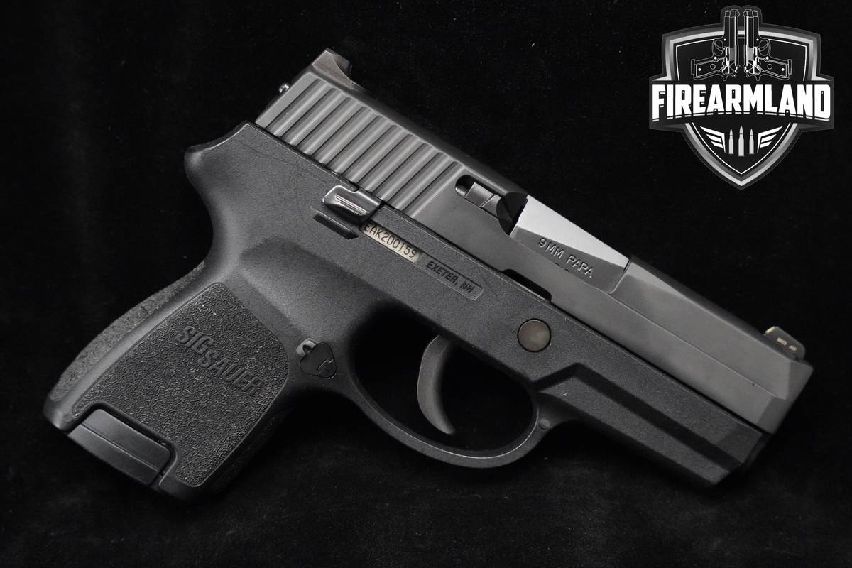 Sig Sauer P250 9mm DAO Sig-Sauer P250 P-250 +3 MAGS & HOLSTER