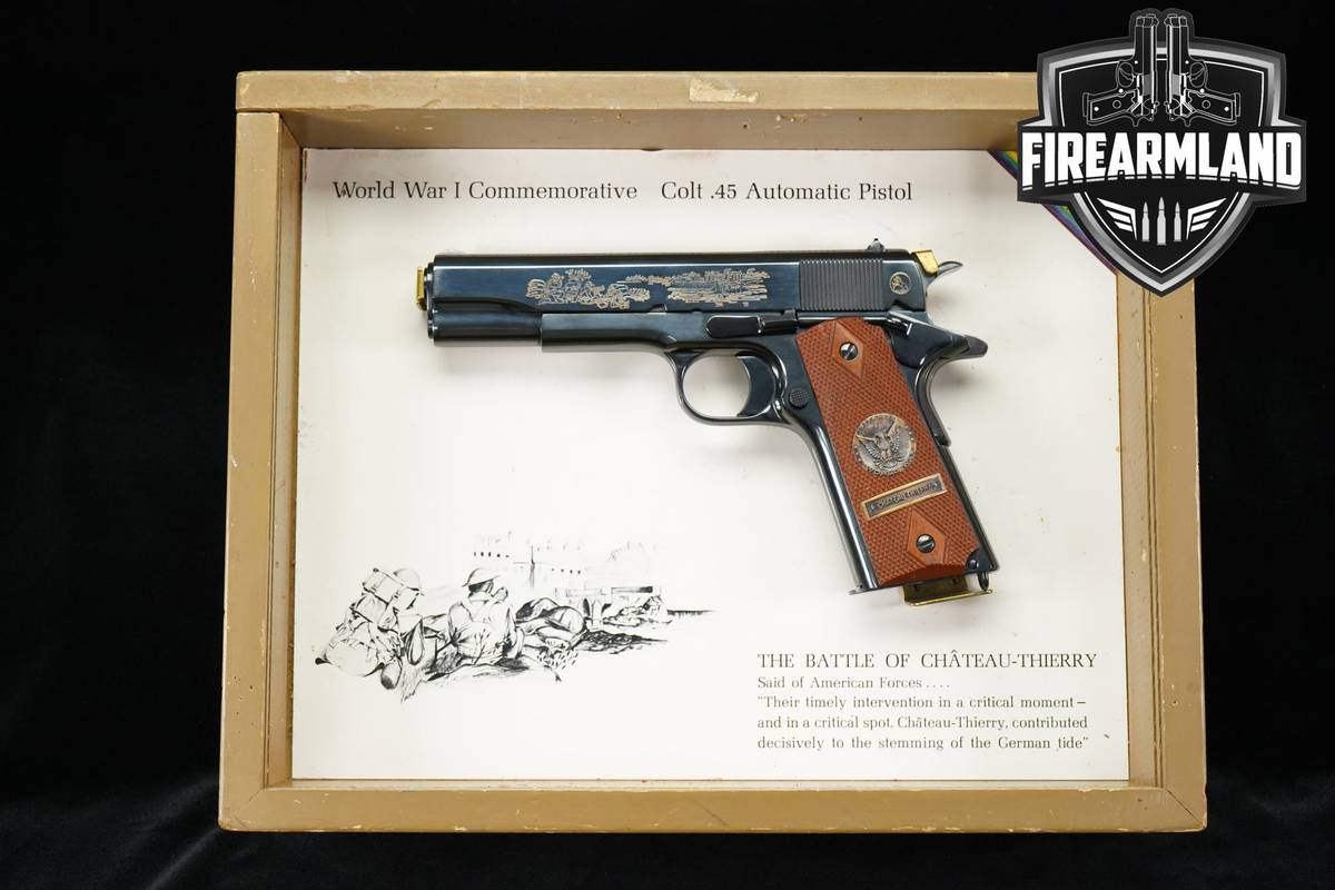 1 OF 7400! Colt Govt Model WW1 50th Anniversary Commemorative 45-ACP 5"