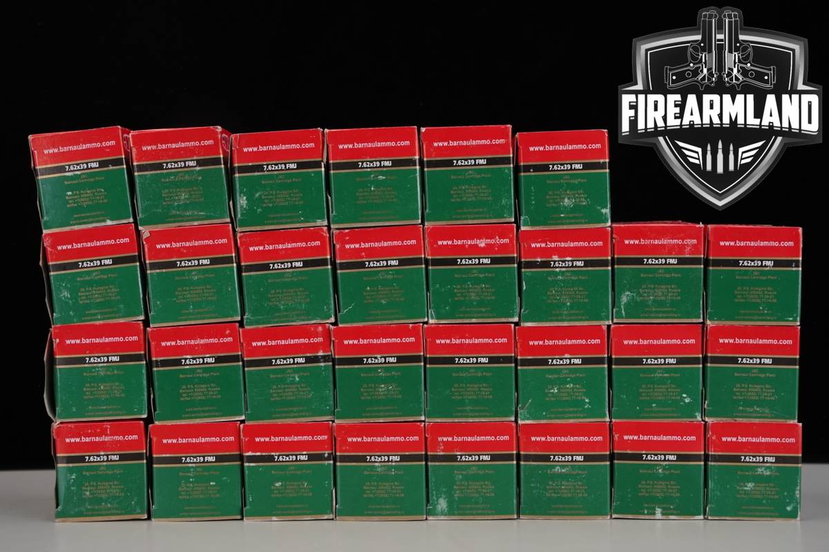 720 Rounds! 7.62x39 Ammo 762 FMJ Ammunition