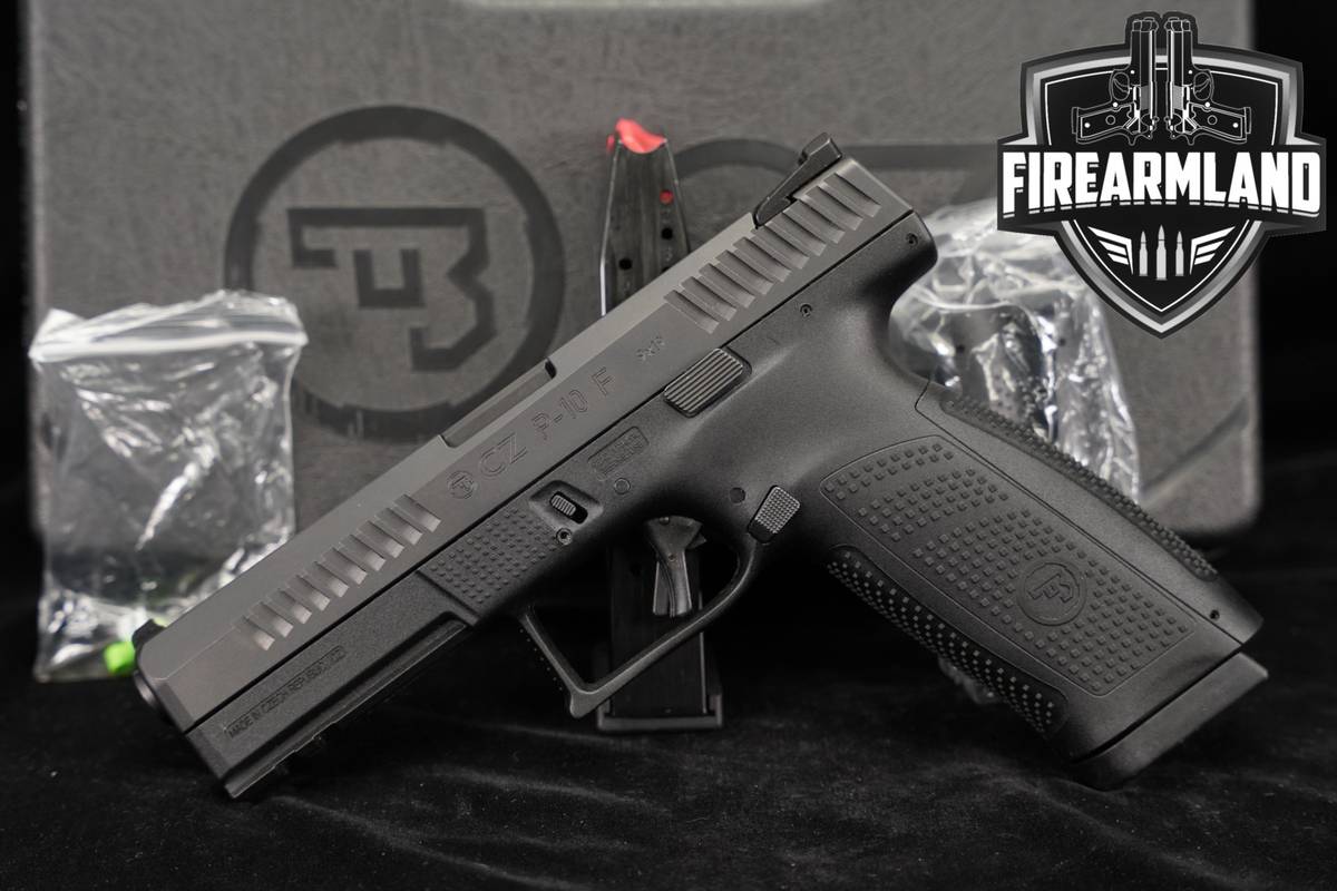 CZ P-10 F 9mm 4.5 10F P10 +2 MAGS & ORIG CASE