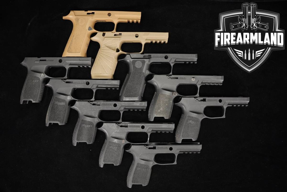 Sig Sauer TEN P320 COMPACT GRIP MODULE LOT in Good Condition