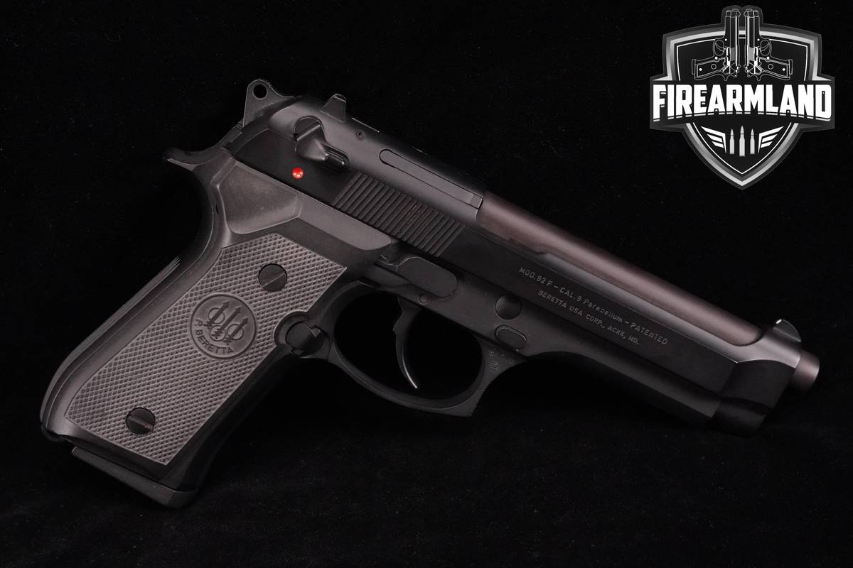 1980s! P. Beretta Model 92 F 9mm P 4.9" Bruniton Black 92F +2 MAGS & OG BOX