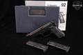 P. Beretta Model 92 F 9mm Luger Bruniton Black in Good Condition Image 2