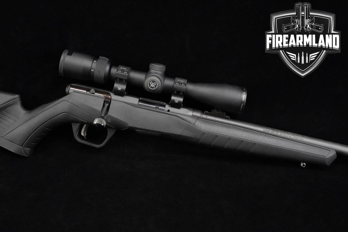 Savage Arms B22 22LR 20.5" Savage B22 B-22 + VORTEX OPTIC
