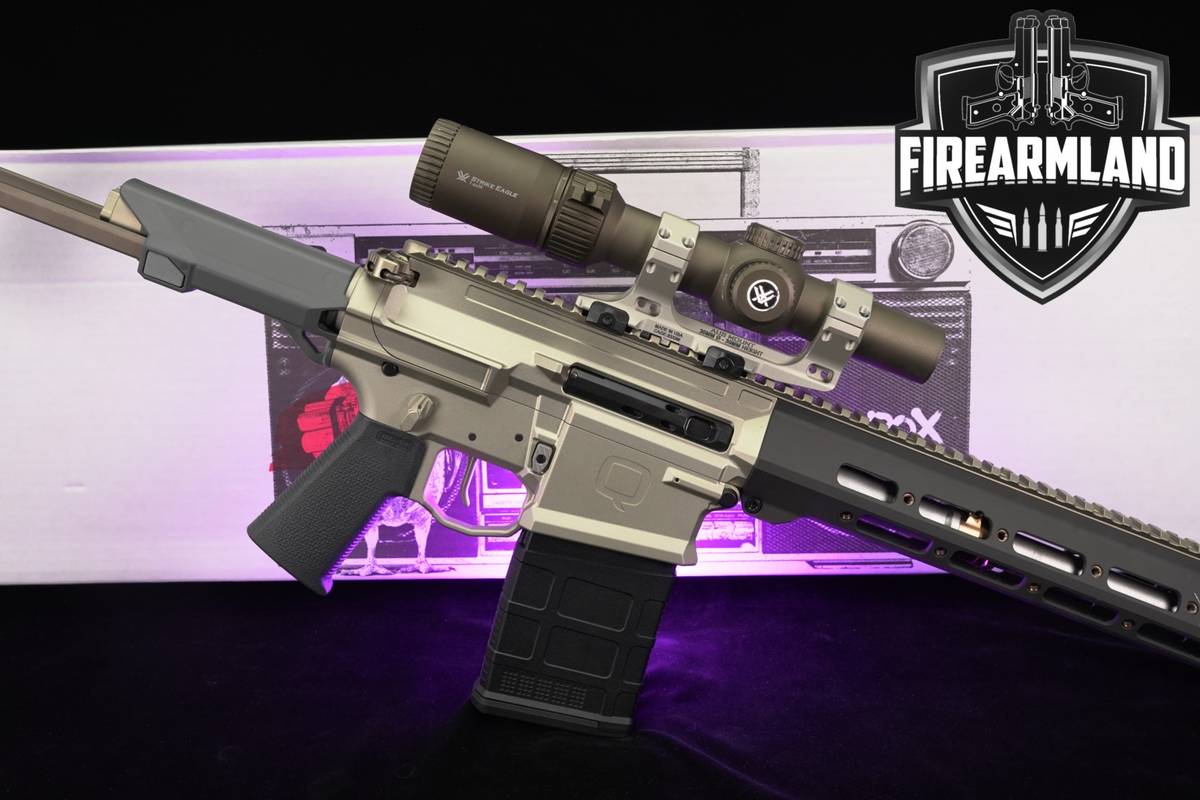 SBR Q Boombox 8.6 Blackout AR-10 AR10 12" PDW +ORIG BOX & VORTEX OPTIC