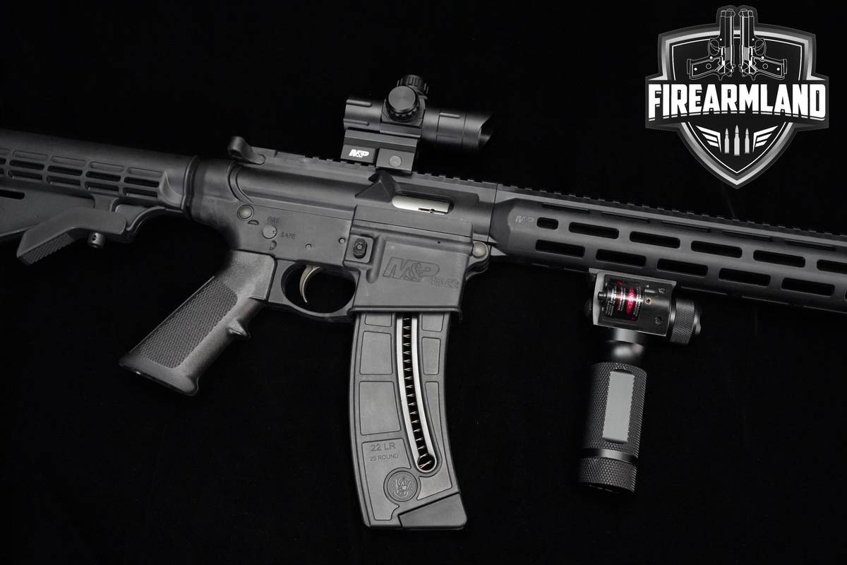 Smith & Wesson (S&W) M&P 15-22 Sport II OR 22LR S&W M&P15 ORIG CASE & OPTIC
