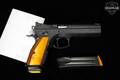 2017 CZ CZ-75 Tactical Sports Orange 9mm Luger Black Polycoat in Excellent Condition Image 2