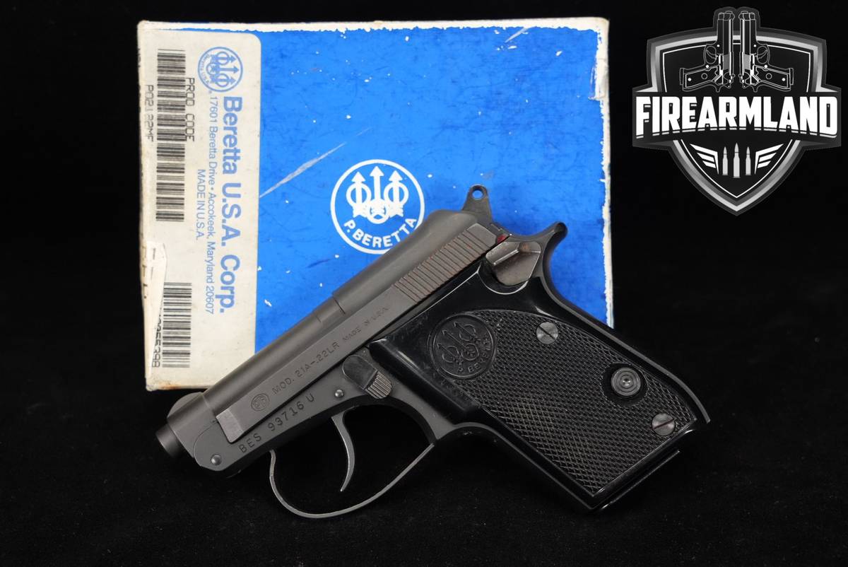 Beretta 21A Bobcat 22LR 2.4" 21-A +ORIG BOX