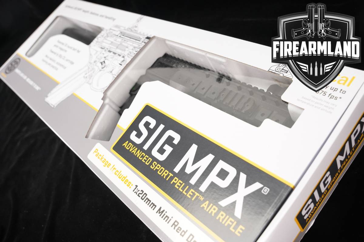 UNFIRED Sig Sauer MPX Air Rifle 177 AIRGUN +ORIG BOX