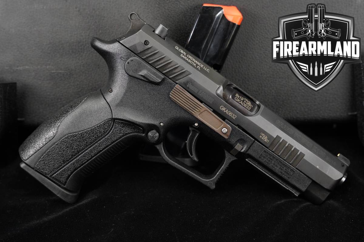 Grand Power K100 Mk12 9mm 4.25" K-100 MK-12 +2 MAGS & ORIG CASE
