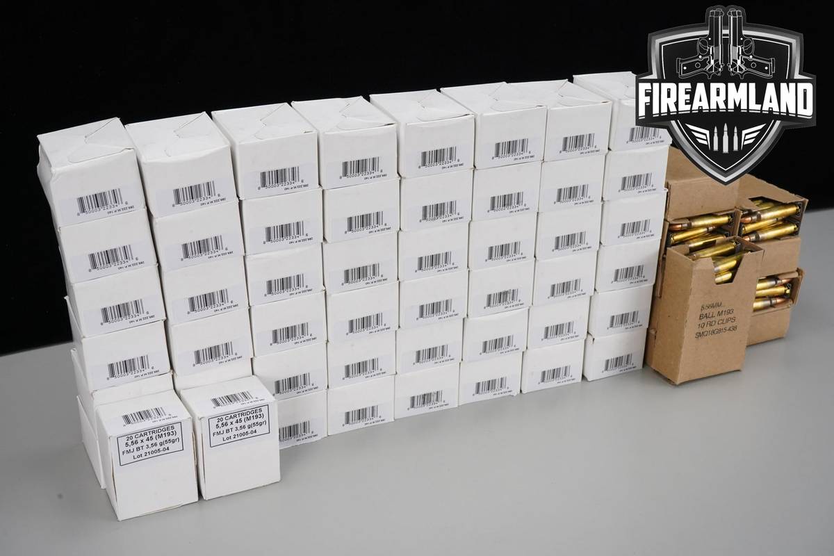 1300 RDS! 5.56 NATO Ammo 556