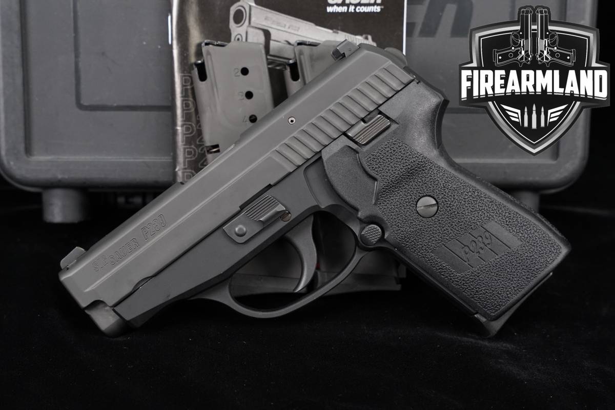 Sig Sauer P239 DAK 9mm 3.6"DAO P-239 +3 MAGS & ORIG CASE